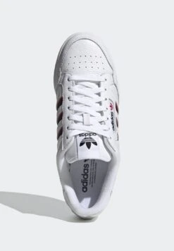 Adidas Originals Continental 80 Stripes Unisex - Trainers - Footwear White/Collegiate Navy/Vivid Red -Affordable Shoe Store f93ba483c2fd4ad9846565bb29bcc633