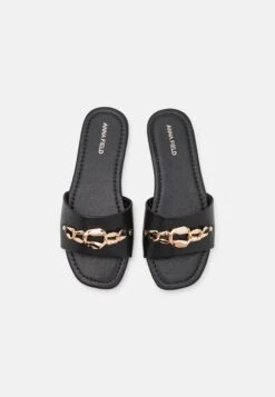 Wide Fit - Mules - Black -Affordable Shoe Store f98db4f4155e4a2db6e0c7f8bf9f1244